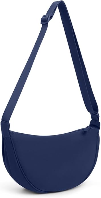 Halbmond-Umhängetasche für Damen – Verstellbarer Schultergurt