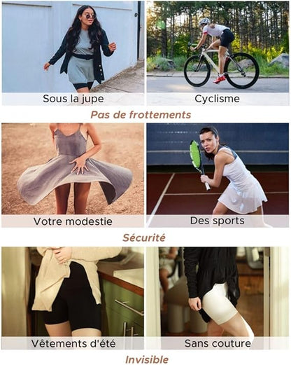 Formana 3er-Pack nahtlose Damen-Shortys – Bequemer Sitz unter dem Rock