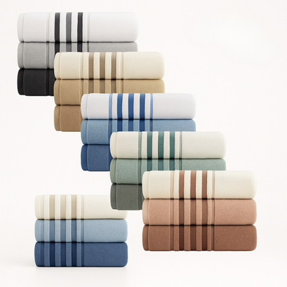 Formana Handtuch-Set 5 Stück Gekämmte Baumwolle • Kaufe 2, erhalte 5