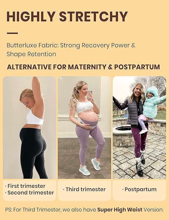 Ultraweiche Yoga-Leggings mit hohem Bund