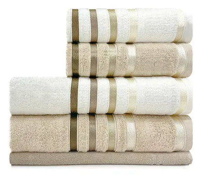 Formana Handtuch-Set 5 Stück Gekämmte Baumwolle • Kaufe 2, erhalte 5